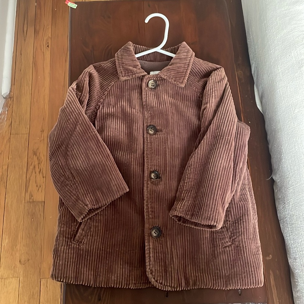 Zara corduroy jacket 3-4 years